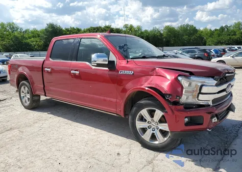2018 Ford F150 Supercrew из США, поврежденный, VIN 1FTFW1E57JFC60302